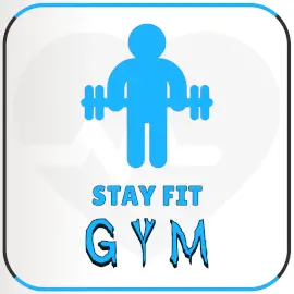 Online Editable Stay Fit Gym Podcast Artwork