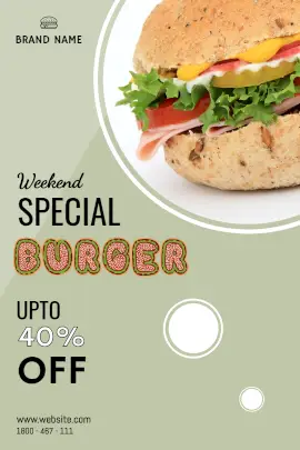 Online Editable Special Weekend Offers Tumblr Graphic