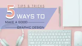 Online Editable White Mac Accessories on Pink Background for Tech Tips YouTube Thumbnail