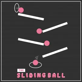 Online Editable Sliding Ball Game Podcast Artwork