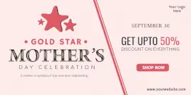 Online Editable Mother's Day Offers Twitter Post