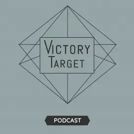 Online Editable Victory Target Podcast Artwork
