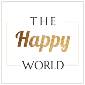 Online Editable The Happy World Podcast Artwork