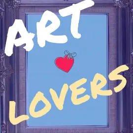 Online Editable Art Lovers Podcast Artwork