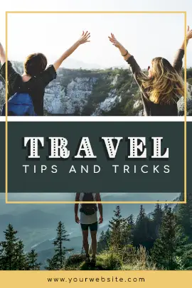 Online Editable Blog on Travel Guide Tumblr Graphic